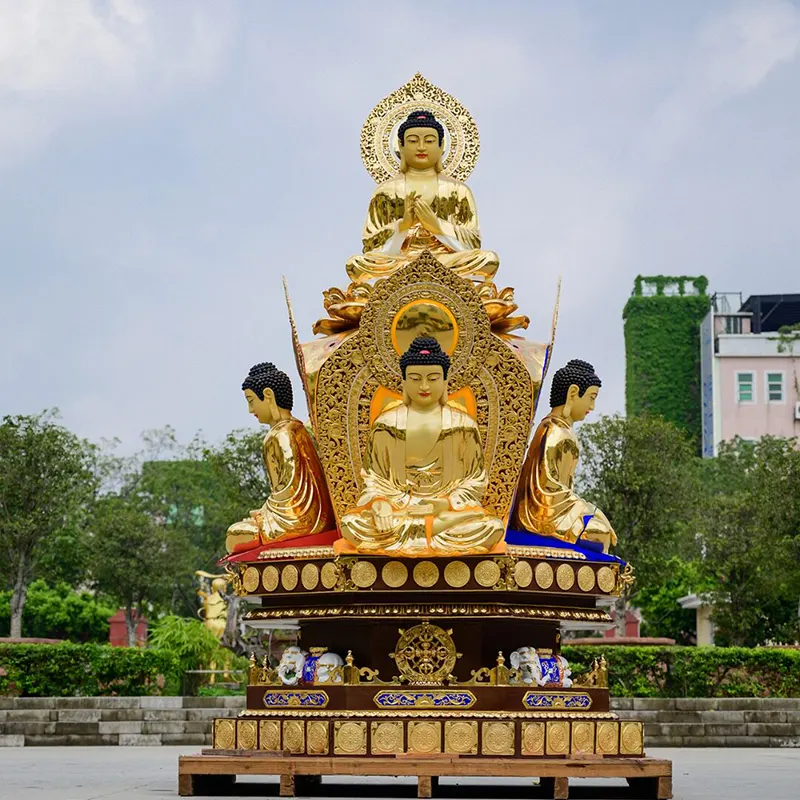 360 سنتيمتر النحاس النقي تمثال Prajnaparamita بوذا أفالوكيتسفارا